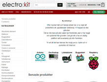 Tablet Screenshot of electrokit.com